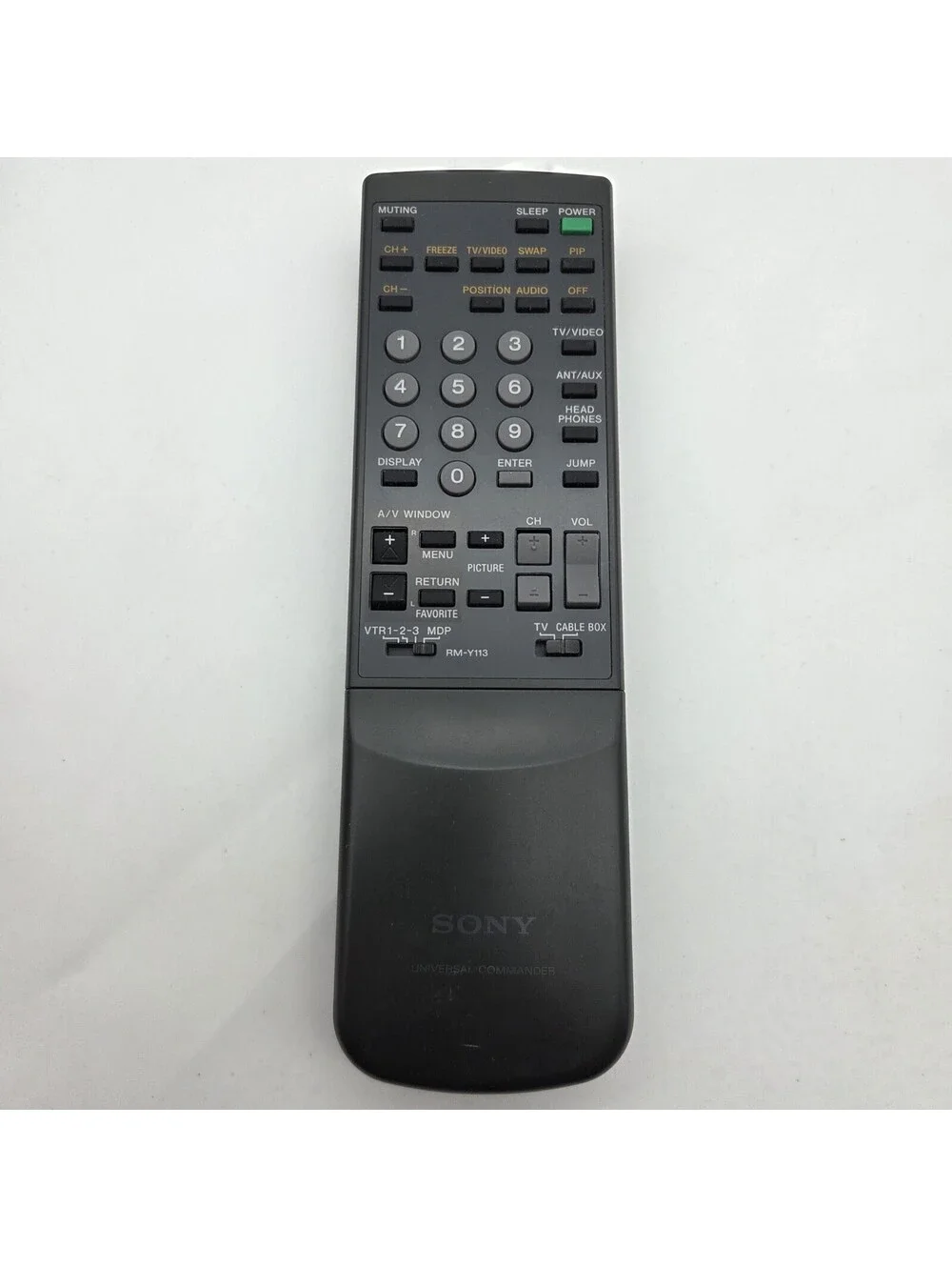 Genuine Sony RM-Y113 Remote Control.For KV27XBR25 KV27XBR35 KV32XBR25 TVs Tested